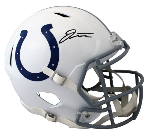 Colts Jonathan Taylor Authentic Signed Full Size Speed Rep Helmet Fanatics COA