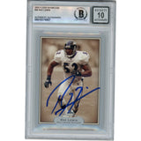 Ray Lewis Autographed 2003 Fleer Showcase #54 Trading Card Beckett 52987