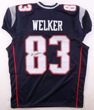 Wes Welker Signed New England Patriots Pro Cut Jersey (JSA) 5xPro Bowl Receiver