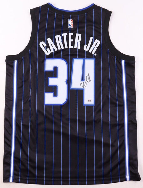 Wendell Carter Jr Signed Orlando Magic Pinstriped Jersey (PSA) 2018 1st Rnd Pick