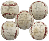 1971 Yankees (19) Munson, Stottlemyre, Alou Signed Oal Baseball PSA/DNA #AC00182
