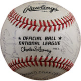 Cincinnati Reds 1984 Team Perez Parker +25 Sigs Signed NL Baseball Beckett 56277