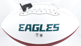 Darius Slay Autographed Philadelphia Eagles Logo Football - Beckett W Hologram