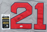 Roger Clemens Signed Boston Red Sox Mitchell & Ness Authentic Jersey (JSA COA)
