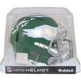 Eric Allen Autographed Philadelphia Eagles Mini Helmet TB HOF Beckett 50963