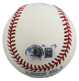 Athletics Jose Canseco "88 MVP" Signed Gene Budig OAL Baseball BAS #BU87532