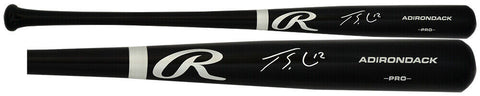 Jorge Soler Signed Black Rawlings Pro Baseball Bat w/#12 - (SCHWARTZ COA)
