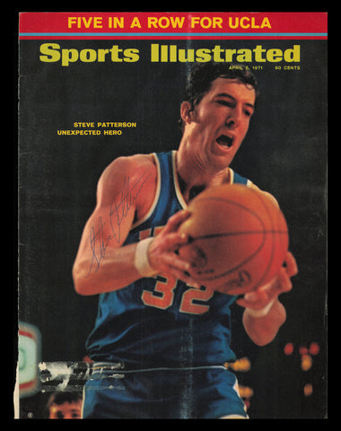 Steve Patterson Autographed Signed Sports Illustrated Cover UCLA SKU #238097