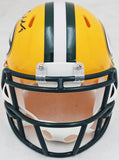 CHRISTIAN WATSON AUTOGRAPHED PACKERS YELLOW MINI HELMET BECKETT 221142