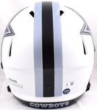 Emmitt Smith Autographed F/S Dallas Cowboys Lunar Speed Helmet-Beckett W Holo