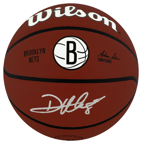 Deron Williams Signed Nets Logo Wilson Alliance NBA Basketball - (SCHWARTZ COA)