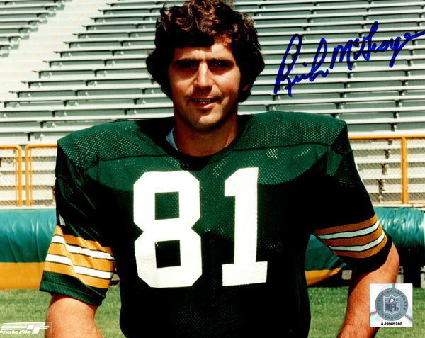 Packers RICH McGEORGE Signed 8x10 AUTO Photo #1 - 1970 1st Round Pick