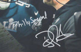 Doug Pederson Autographed Philly Special Eagles 11X14 Photo Framed Beckett 88714