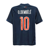 Ousmane Dembele Signed PSG UCL Soccer Jersey #10 with Beckett COA