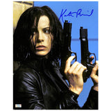 Kate Beckinsale Autographed Underworld Selene Locked and Loaded 11x14 Photo