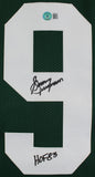 Sonny Jurgensen "HOF 83" Authentic Signed Green Throwback Jersey BAS Witnessed
