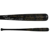 Multi-Signed Philadelphia Custom 93 National League Louisville Slugger Black Bat