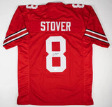 Cade Stover Signed Ohio State Buckeyes Jersey (Beckett) Houston Texans Tight End