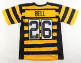 Le'Veon Bell Signed Pittsburgh Steelers Bumble Bee Throwback Jersey (JSA COA) RB