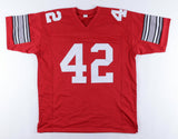 John Brockington Signed Ohio State Buckeyes Jersey (JSA COA) Packers R.B.