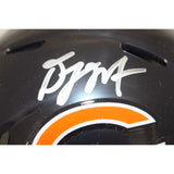 DJ Moore Autographed/Signed Chicago Bears Mini Helmet Beckett 43850