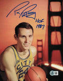 Rick Barry Autographed Signed 8x10 Photo Warriors "HOF 1987" Beckett QR #BS12917