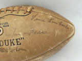 1965 NFL Champion Packers Autographed Football 49 Sigs Lombardi Beckett AE36395