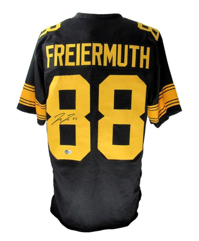Pat Freiermuth Signed/Autographed Steelers Custom Football Jersey Beckett 167298