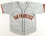 Kevin Mitchell Signed San Francisco Giants Jersey (Beckett) 1987 N.L. MVP O.F.