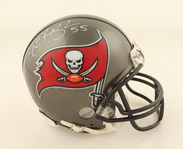 Derrick Brooks Signed Tampa Bay Buccaneers Mini Helmet (Tristar) 11xPro Bowl L.B