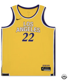 Cameron Brink Autographed 2024 LA Sparks Gold Rebel Edition Nike Jersey UDA
