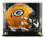 Packers LeRoy Butler Signed Full Size Speed Rep Helmet W/ Case BAS Witnessed