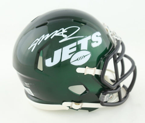Mecole Hardman Signed New York Jets Speed Mini Helmet (Beckett) Wide Receiver