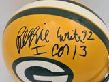 Reggie White Autographed Packers Full Size Authentic Helmet Beckett AE16696