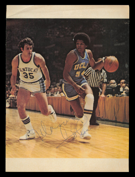 Marques Johnson Autographed Signed 8x11 Magazine Photo UCLA SKU #238092
