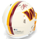 Terry McLaurin Autographed Commanders RETRO Speed Authentic Helmet Beckett