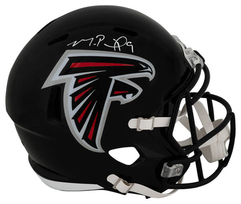 Michael Penix Jr. Signed Falcons Riddell Full Size Speed Replica Helmet (SS COA)