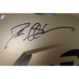 Deion Sanders Autographed Colorado Buffaloes Pro Helmet Beckett Witness 51739