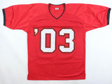 2003 "XXXVII SB Champs" Team-Signed Jersey by 6 Tampa Bay Buccaneers (JSA COA)