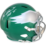 Eric Allen Autographed Philadelphia Eagles F/S TB HOF 25 Helmet Beckett 50940