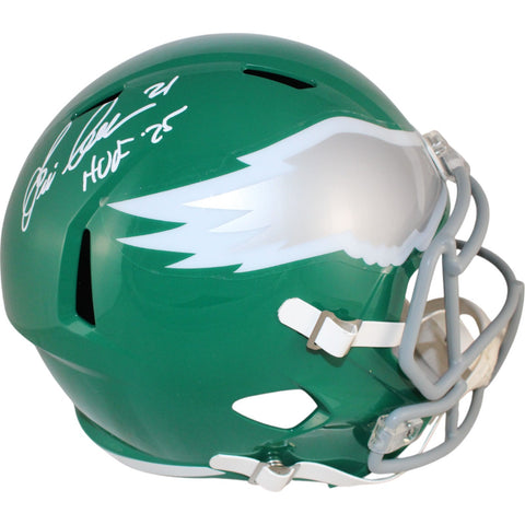 Eric Allen Autographed Philadelphia Eagles F/S TB HOF 25 Helmet Beckett 50940