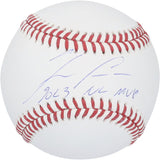 Ronald Acuna Jr. Autographed "2023 NL MVP" Braves Official MLB Baseball Fanatics