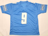 Jameson Williams Signed Detroit Lions Pro Style Blue Jersey Beckett Witnessed