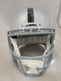 ASHTON JEANTY SIGNED LAS VEGAS RAIDERS F/S SPEED REPLICA HELMET BECKETT QR