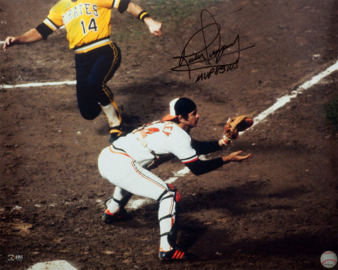Rick Dempsey Signed Baltimore Orioles Action 16x20 Photo w/83 WS MVP - SS COA