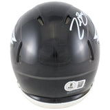 Zack Baun Autographed Philadelphia Eagles Alt Mini Helmet Beckett Witness 52881