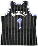 MAGIC TRACY MCGRADY AUTOGRAPHED BLACK AUTHENTIC M&N 2003-04 JERSEY XL BECKETT