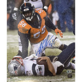 Von Miller Autographed Denver Broncos 16x20 Photo Beckett Witness 54695