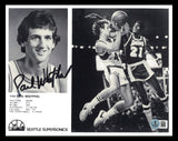 Paul Westphal Autographed 8x10 Photo Seattle Supersonics Beckett BAS QR #BS36837
