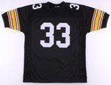 John "Frenchy" Fuqua Signed Steelers Jersey Inscribed "I'll Never Tell" TSE COA